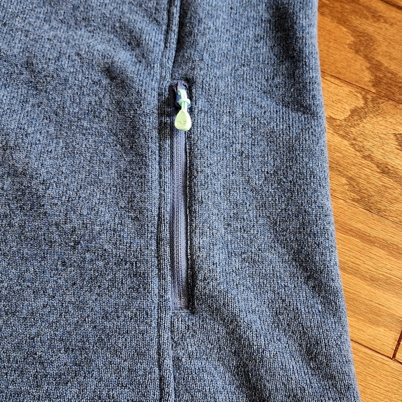 Vineyard Vines Women's Full-zip Fleece Blue Vest Jacket Size Medium - Picture 5 of 7